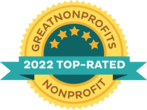 Great Non-profits 2022 top rated awards badge