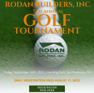 Torneo de golf y recaudación de fondos Rodan Builders