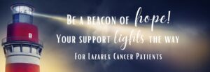 2023 end of year appeal for Lazarex Cancer Foundation